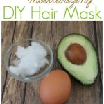 avocado, egg and coconut oil on wood counter