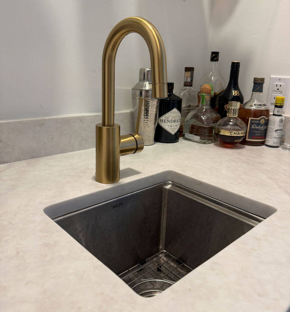 wet bar sink