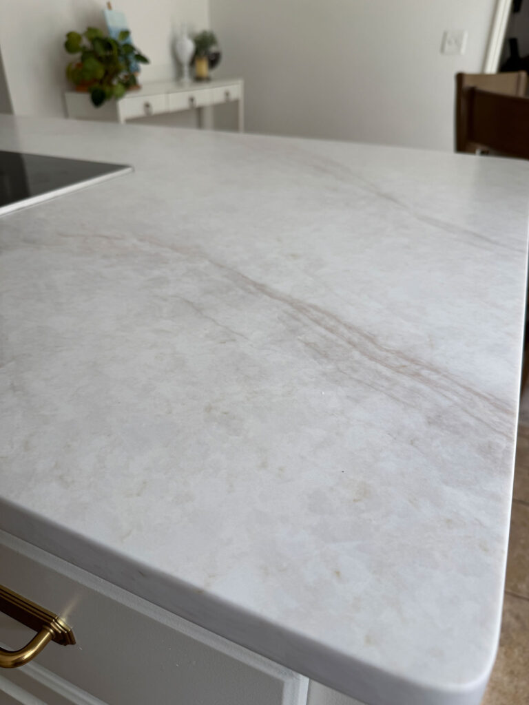 brushed quartz countertop