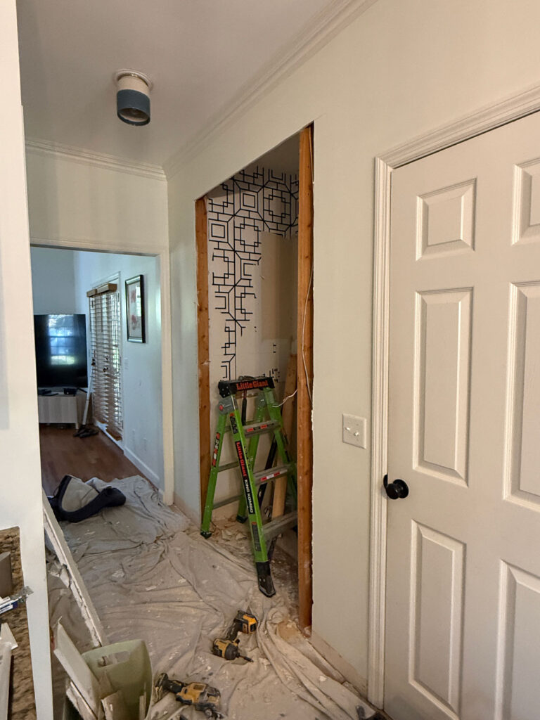demoed wet bar