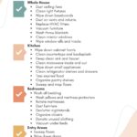 summer cleaning checklist